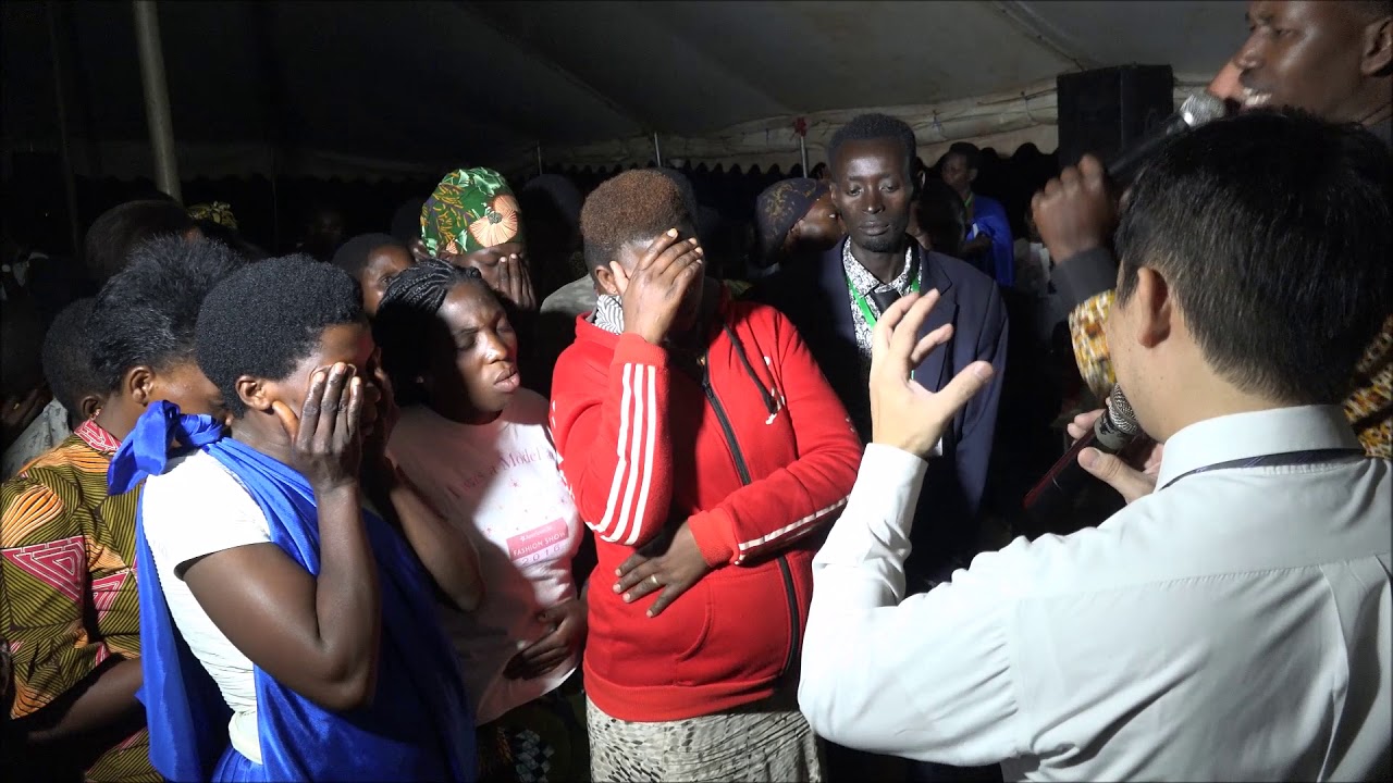 Miracle Healing in Rwanda Africa. Corporate prayer in the mighty name ...