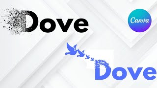 How to Create Text Dispersion Effect in Canva