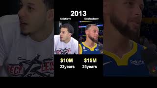 Seth curry vs stephen curry:who’s richer (networth comparison)#usa #funny