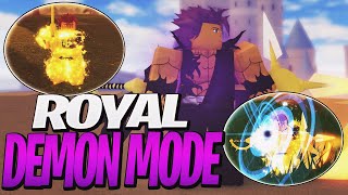 Royal Demon And Infinity Magic Show In The Best Roblox Seven Deadly Sins Game
