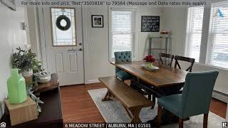 Priced at $379,900 - 6 Meadow Street, Auburn, MA 01501
