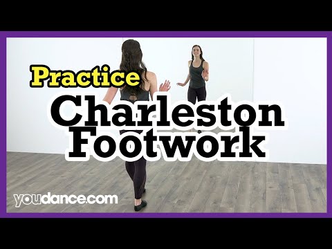 Practice the Charleston Footwork - Beginner Jazz