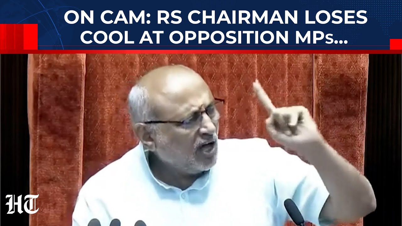 Ruckus In Rajya Sabha As Opposition Demands Debate On ‘SIR’; ‘Why Are You Shouting Like This?’