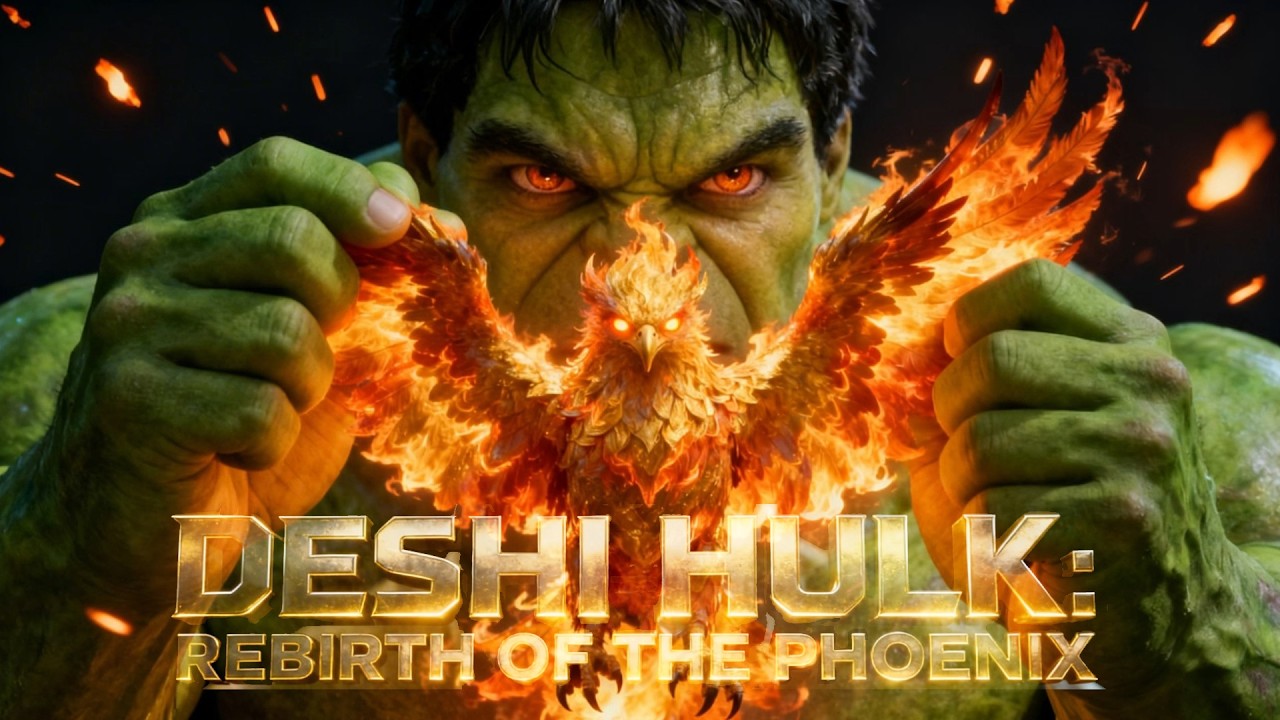 Hulk Rebirth HULK VS REBIRTH FIRE PHOENIX | The World Burns! stronger, angrier, and ...