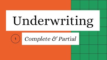 Underwriting of Shares and Debentures | Corporate Accounting| Determination of Underwriter Liability