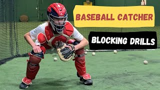 Baseball Catcher | Blocking Drills and Receiving Drills