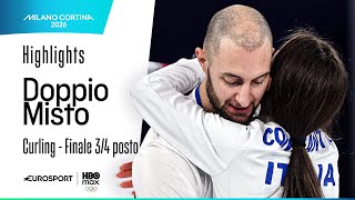 🥉 CONSTANTINI - MOSANER show, splendido bronzo Italia nel doppio misto! | #MilanoCortina2026