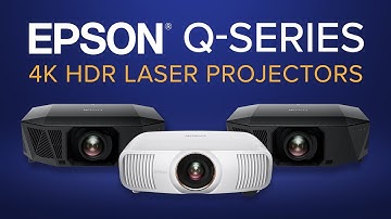 Epson Q-Series 4K HDR Laser Projectors Overview | Interchangeable Lenses & 10,000 Lumens!