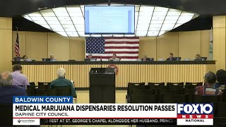 Medical marijuana dispensaries resolution passes