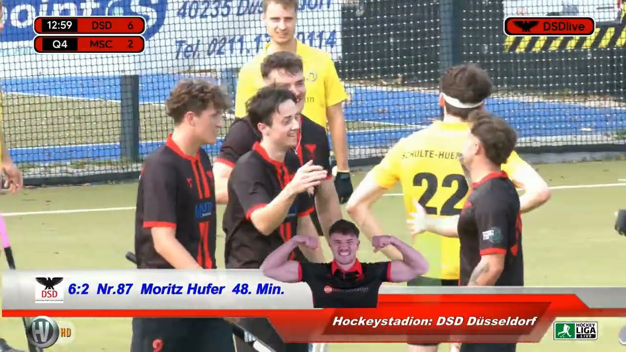 2. Feldhockey Bundesliga Herren DSD Düsseldorf vs. Marienburger SC 20.09.2025 Highlights