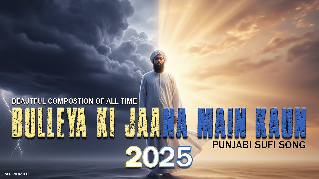 Bulleya Ki Jaana Main Kaun | New Punjabi Sufi Song 2025 | Folk Fusion | AI Generated Music