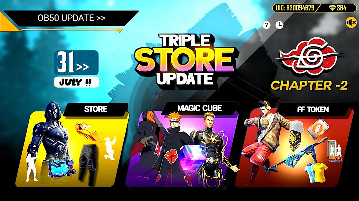 OB50 Tripal Store Update New Items🥳🔥| Magic Cube Store Update | Free Fire New Event | ff new event