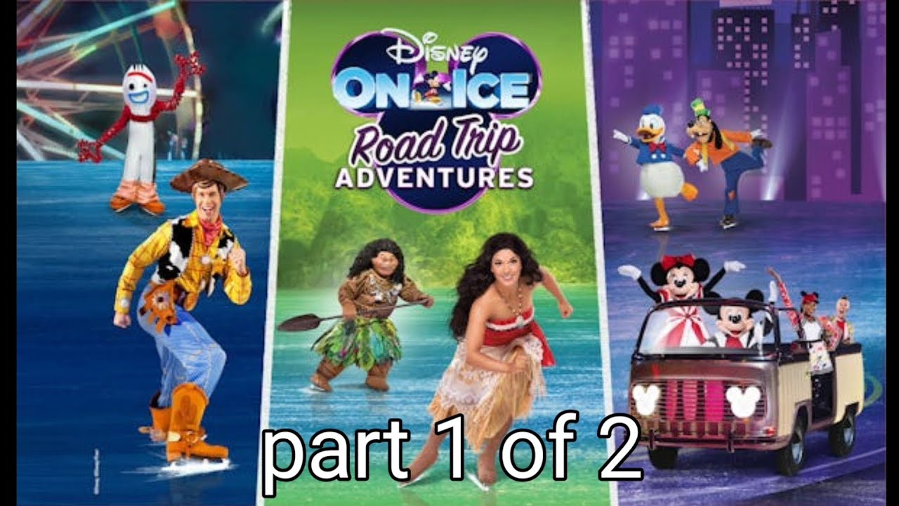 Disney On Ice 2025 Road Trip Adventures show in Stockholm Globen, Hovet part 1 of 2