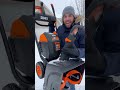 AWESOME SNOW BLOWER FOR DRIVEWAYS AND SIDEWALKS