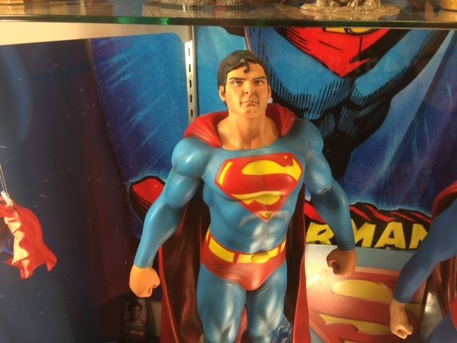 Christopher Reeve Superman Statue Christopher Reeve '78