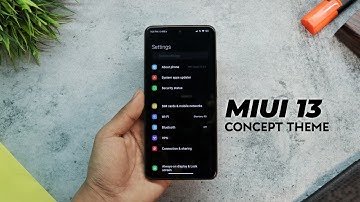 MIUI 13 Concept Ui Theme For MIUI 12/Miui 12.5 | New Icons & Control Centre | MIUI 12 Theme