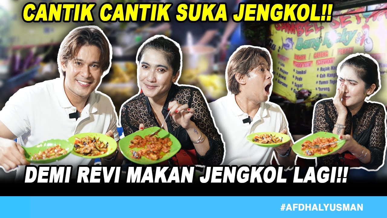 LANGSUNG BAU JIGONG!! SAMBEL JENGKOL DISINI SEMUANYA ENAK.. REVI MAKANNYA TANPA NASI