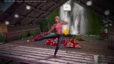 SL - Chiquita - dance animation for Second Life 3D game