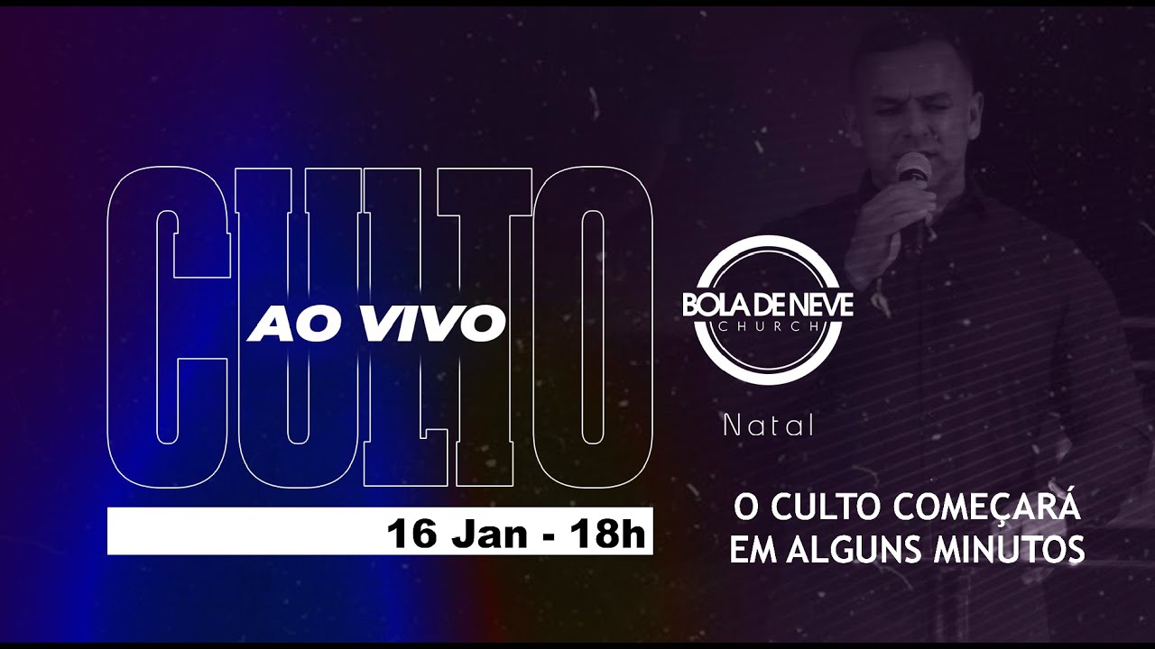 CULTO AO VIVO NA BOLA DE