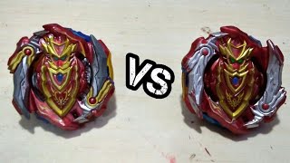 HASBRO VS TAKARA TOMY: Cho-Z Achilles .00.Dm VS Turbo Achilles .00.Dm | Beyblade Burst Brands Battle