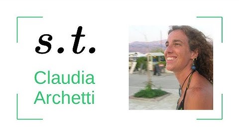 Subject to: Claudia Archetti