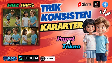 ‼️Cara Bikin Karakter Konsisten di ChatGPT & Kling AI Cuma Modal 1 Gambar! (GRATIS & MUDAH)