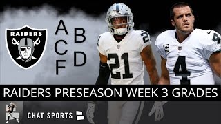 The oakland raiders are 3-0 in this preseason after beating packers
22-21 on game winning field goal by daniel carlson. it was a slow
start for oakland, ...