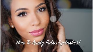 How To Apply & Care For False Eyelashes | Chanel Coco Brown screenshot 5