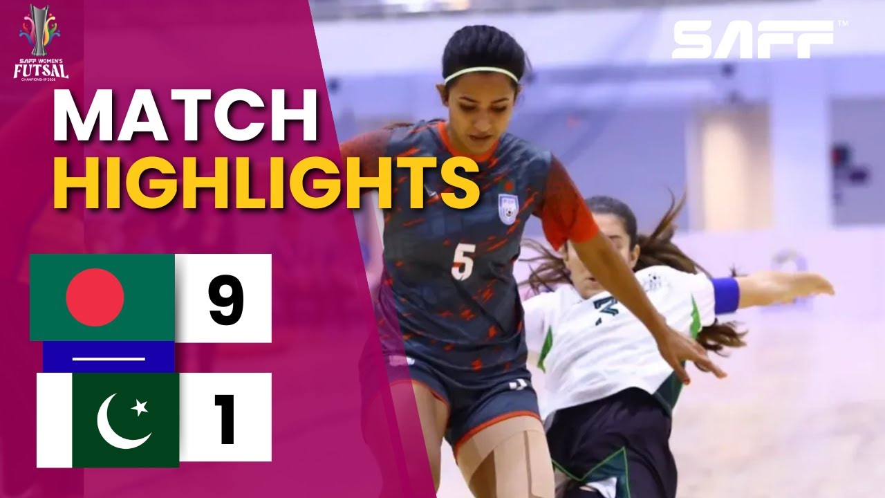 Обзор матча по футзалу Бангладеш — Пакистан | Победа Бангладеш со счетом 9–1 | Чемпионат ЮАР по ф...
