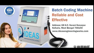 Batch Coding Machine Price Manual For Pet Bottles in Kolkata, Ahmedabad, India - Call +919038090600