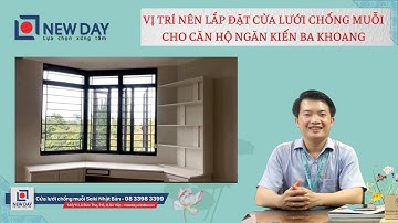 những vị trí lắp đặt cửa lưới cho căn hộ ngăn kiến ba khoang [Cửa lưới New Day]|08 3398 3399