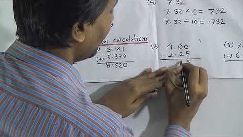 Class: Four, Subject: Mathematics (Lecture-15), Topic: Ch-9; Decimals