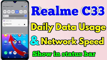 realme c33 data speed setting, realme c33 data usage show, realme c33 data usage settings