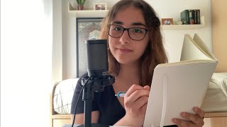 ASMR | Hablamos, apunto lo que te pasa y te animo para que no te sientas mal🥰