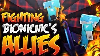 "KILLING BIONICMC'S ALLIES INSIDE THEIR BASE!" Minecraft Factions | PVPing MC | #3