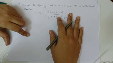 Lattice Ladder structure of IIR FILTER||KTU EC301 DSP MODULE5 MALAYALAM
