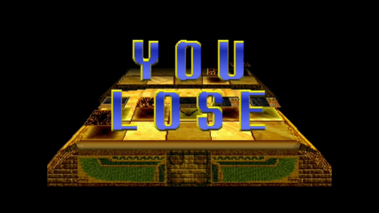 Yugioh Forbidden Memories Game Over