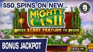 Famous 🆕 $50 SPINS! New MIGHTY CASH! 🎇 Largest Jackpot Hit LIVE Wealth