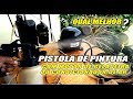 Pistola de pintura com motor de geladeira ou  de cond.de ar? Qual melhor?