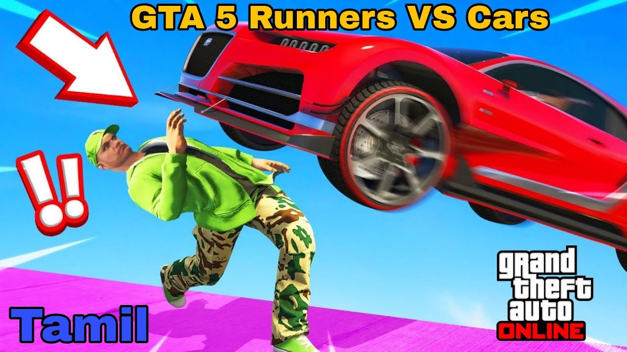 * RUNNERS VS FLYING CARS * GTA 5 RUNNERS VS ZENTRONO TAMIL 28 ( GTA 5