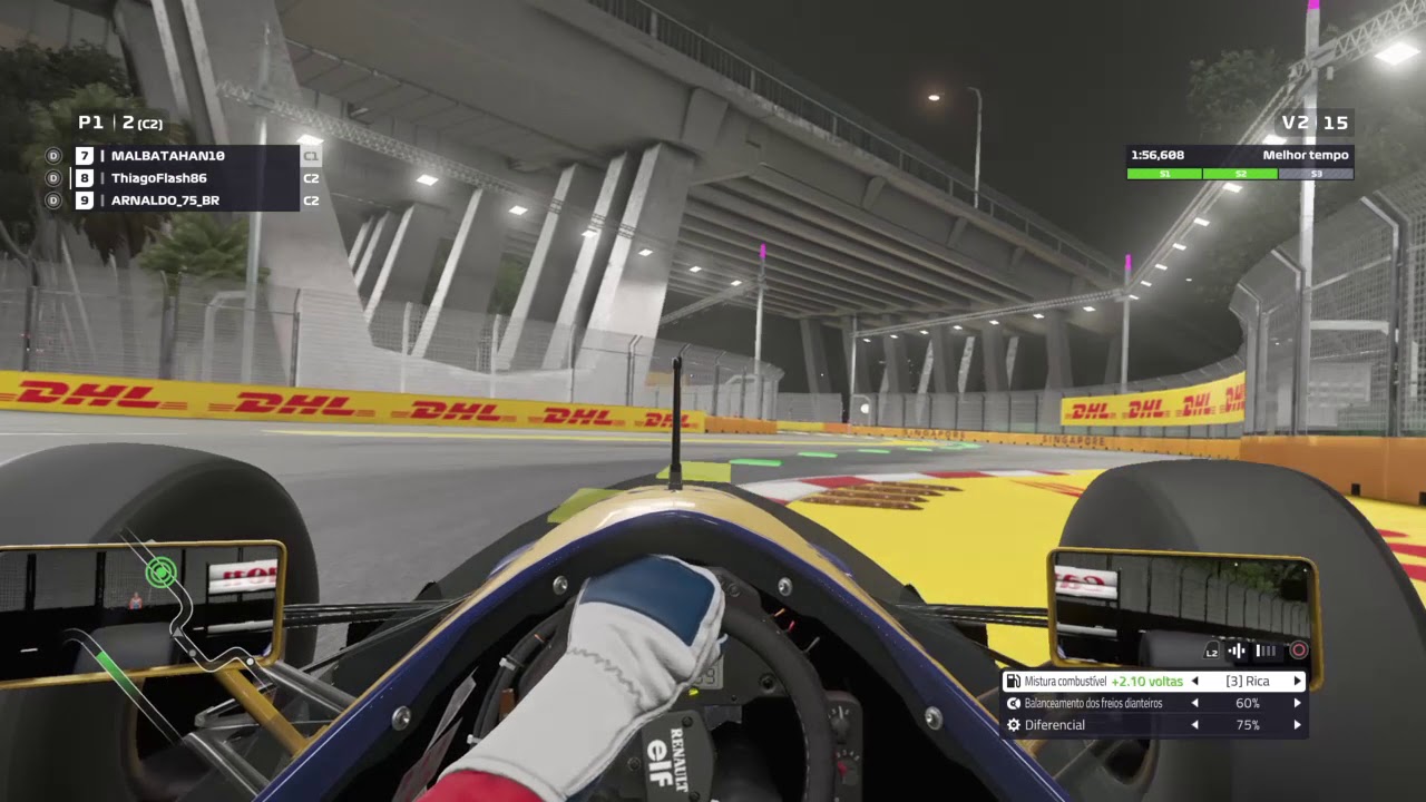 F1 2019  - Singapore Grand Prix (Grande Prêmio de Singapura) - F1 Clássicos (1992 Williams FW14) 1/2