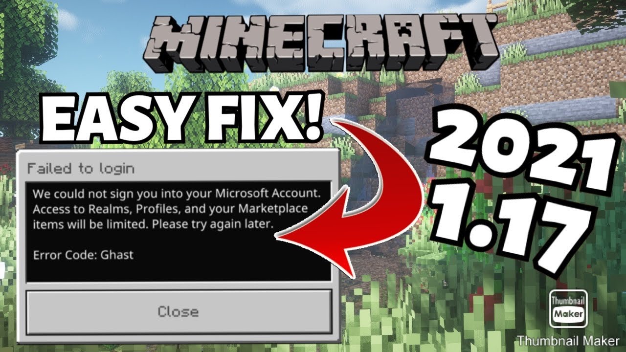 How to fix Minecraft login not working