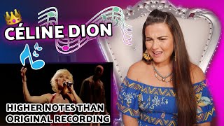 Vocal Coach Reacts to Céline Dion  Times She Made HIGHER notes than Original!