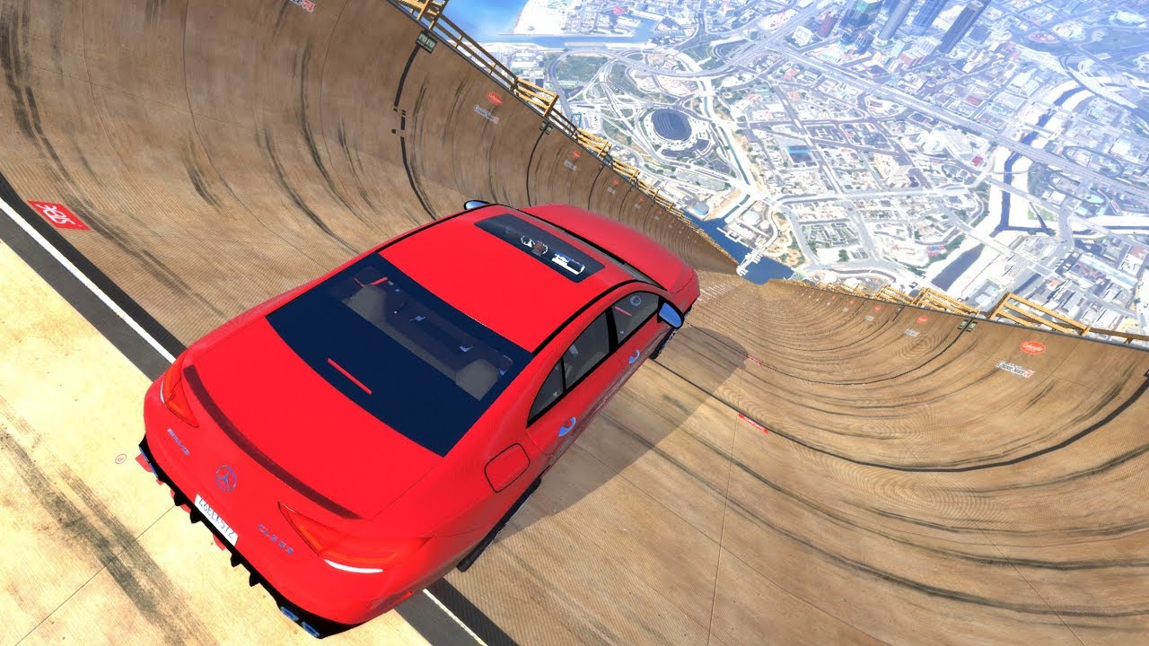 GTA 5 Mega Ramp Crash Tests (Mercedes, BMW, Audi, Porsche Real Car Mods)
