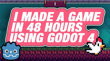 How I made a game in 48 hours using Godot 4 | devlog