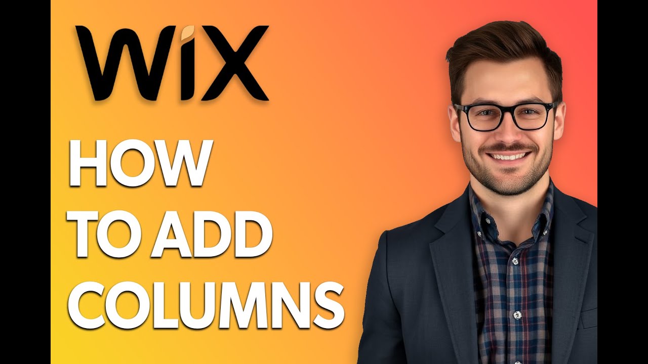 How To Add Columns On Wix [2025 Guide] - YouTube