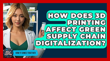 How Does 3D Printing Affect Green Supply Chain Digitalization? - How It Comes Together