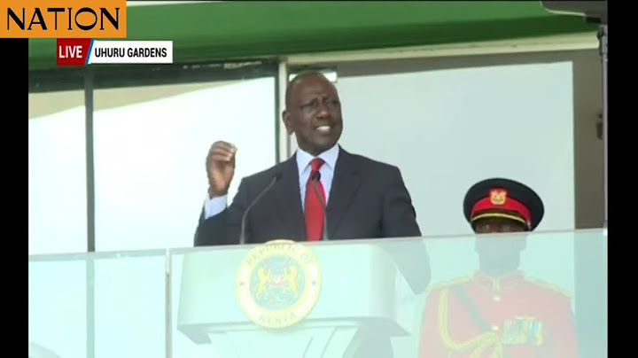 President William Ruto's full speech on Jamhuri Day