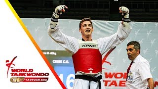 Taoyuan 2018 World Taekwondo GPFinal [male –80kg] Cheick Sallah CISSE(CIV) vs Maksim KHRAMTCOV(RUS)