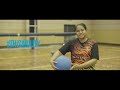 Paralympian teach children Goalball #Thisability